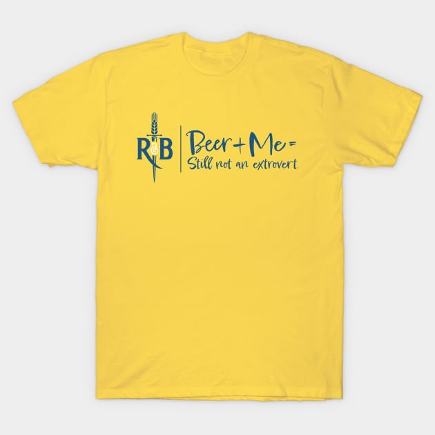 Still Not an Introvert Yellow T-Shirt by Romeo & Brewliet